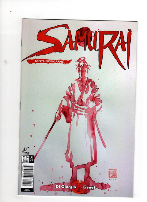Samurai: Brothers In Arms #1 (Cvr B) (2016)   B   Buy & Sell Comics Online Comic Shop Toronto Canada