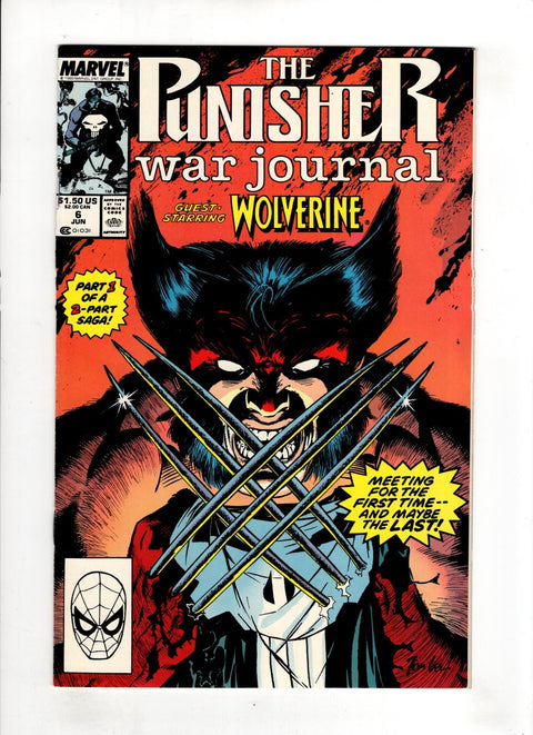 Punisher War Journal, Vol. 1 #6 (1989)     Buy & Sell Comics Online Comic Shop Toronto Canada