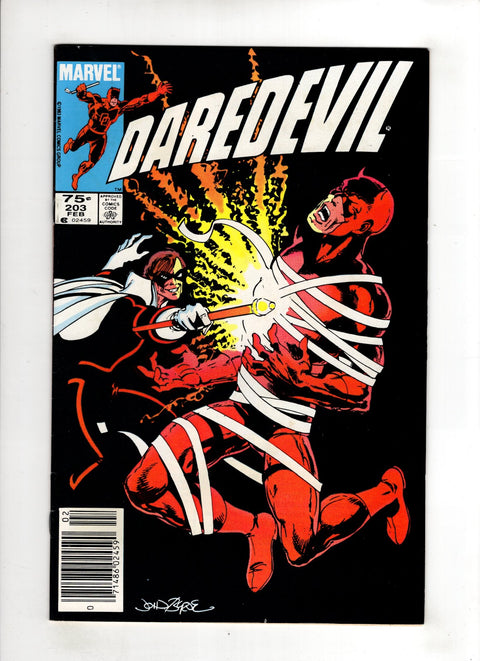 Daredevil, Vol. 1 #203 (1984) Canadian Price Variant  Canadian Price Variant  Buy & Sell Comics Online Comic Shop Toronto Canada
