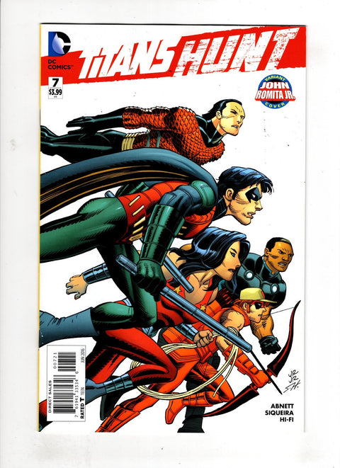 Titans: Hunt #7 (Cvr B) (2016) John Romita Jr. Variant  B John Romita Jr. Variant  Buy & Sell Comics Online Comic Shop Toronto Canada