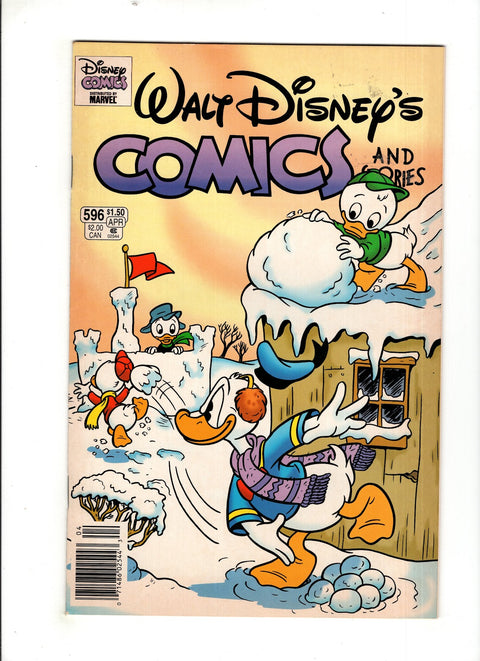 Walt Disney's Comics and Stories #596 (1995)      Buy & Sell Comics Online Comic Shop Toronto Canada