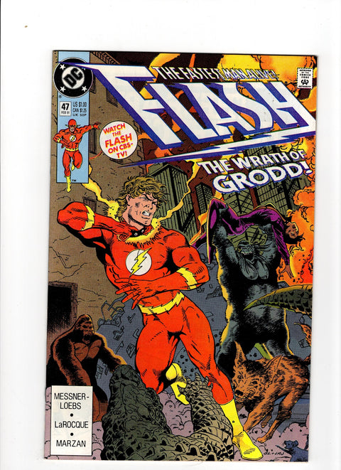 Flash, Vol. 2 #47 (1990)      Buy & Sell Comics Online Comic Shop Toronto Canada