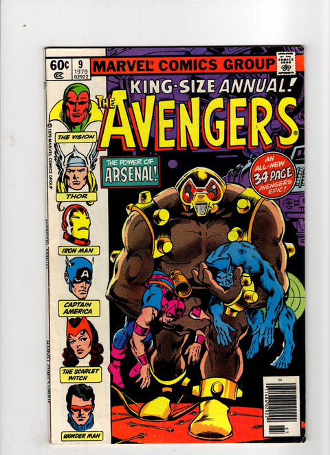 The Avengers, Vol. 1 Annual #9 (1979) Newsstand Edition   Newsstand Edition  Buy & Sell Comics Online Comic Shop Toronto Canada