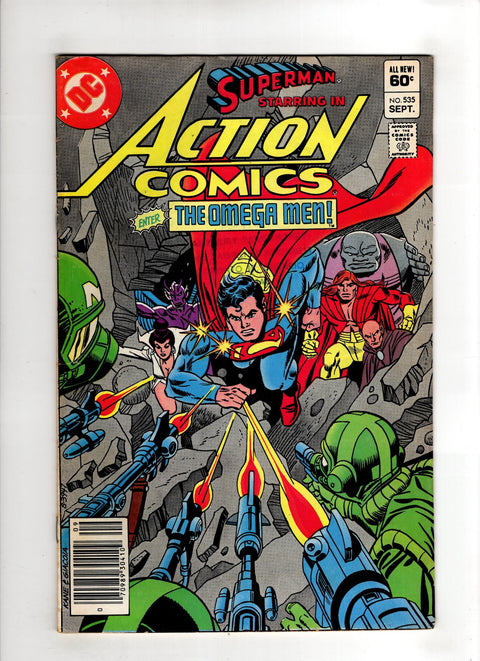 Action Comics, Vol. 1 #535 (1982) Stamp on cover  Stamp on cover  Buy & Sell Comics Online Comic Shop Toronto Canada