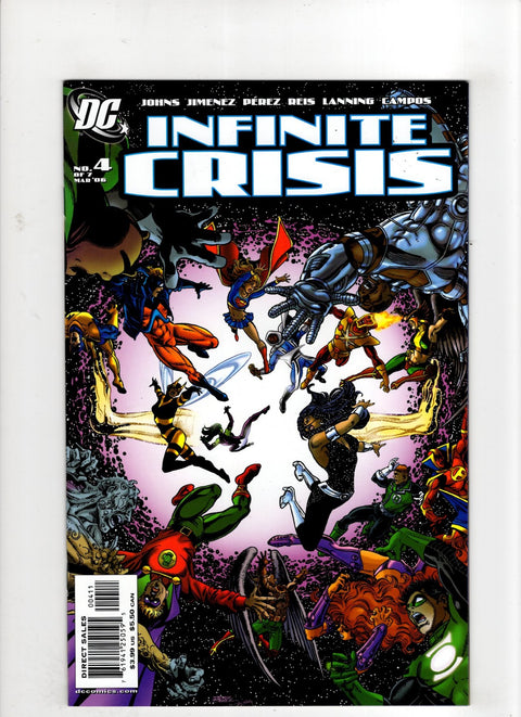 Infinite Crisis #4 (Cvr B) (2006) George Pérez Variant  B George Pérez Variant  Buy & Sell Comics Online Comic Shop Toronto Canada