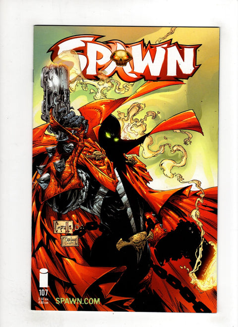 Spawn #107 (Cvr A) (2001) Greg Capullo A Greg Capullo  Buy & Sell Comics Online Comic Shop Toronto Canada