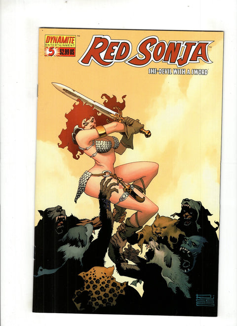 Red Sonja, Vol. 1 (Dynamite Entertainment) #5 (Cvr B) (2005) Eduardo Risso  B Eduardo Risso  Buy & Sell Comics Online Comic Shop Toronto Canada