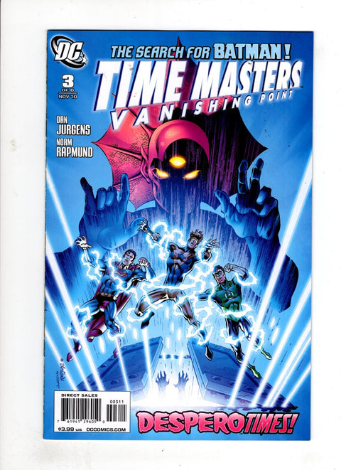 Time Masters: Vanishing Point #3 (2010)      Buy & Sell Comics Online Comic Shop Toronto Canada