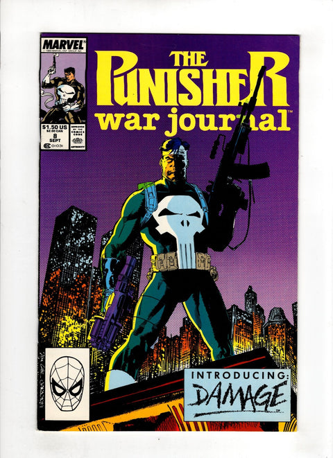 Punisher War Journal, Vol. 1 #8 (1989)     Buy & Sell Comics Online Comic Shop Toronto Canada