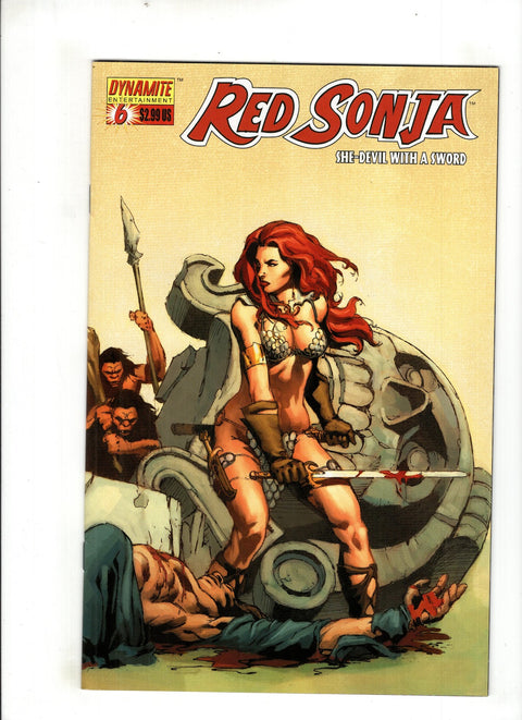 Red Sonja, Vol. 1 (Dynamite Entertainment) #6 (Cvr B) (2005) Wraparound  B Wraparound  Buy & Sell Comics Online Comic Shop Toronto Canada