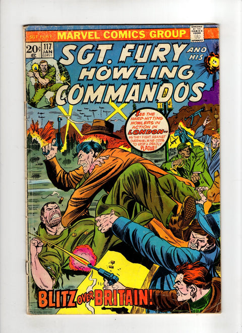 Sgt. Fury and His Howling Commandos #117 (1974)     Buy & Sell Comics Online Comic Shop Toronto Canada