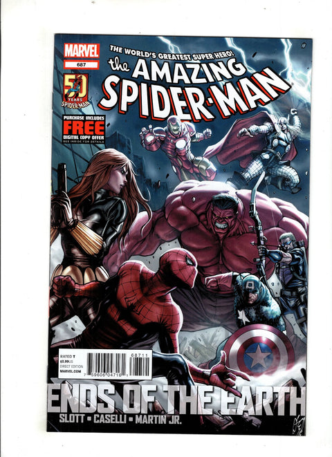 The Amazing Spider-Man, Vol. 2 #687 (Cvr A) (2012) Stefano Caselli  A Stefano Caselli  Buy & Sell Comics Online Comic Shop Toronto Canada