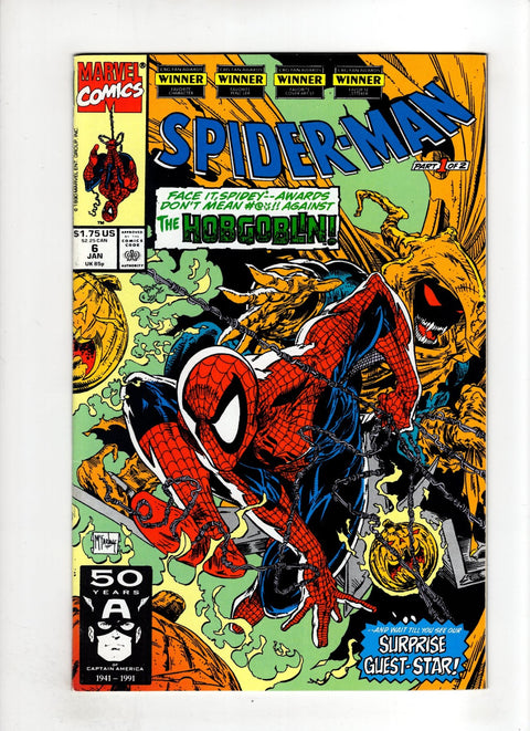 Spider-Man, Vol. 1 #6 (Cvr A) (1990)  A   Buy & Sell Comics Online Comic Shop Toronto Canada