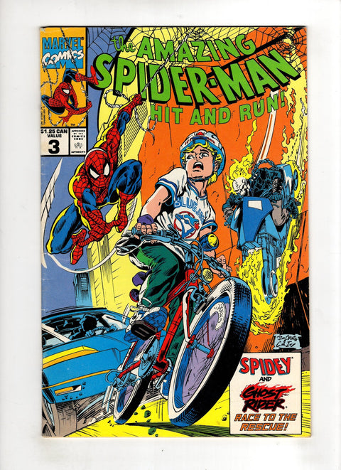 The Amazing Spider-Man: Hit and Run #3 (Cvr A) (1991) English Canadian Edition A English Canadian Edition  Buy & Sell Comics Online Comic Shop Toronto Canada