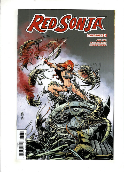 Red Sonja, Vol. 5 (Dynamite Entertainment) #1 (Cvr G) (2019) Amanda Conner Incentive B&W (1:20)  G Amanda Conner Incentive B&W (1:20)  Buy & Sell Comics Online Comic Shop Toronto Canada
