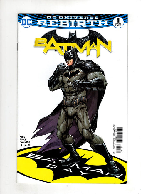 Batman, Vol. 3 #1 (2016) Howard Porter Batman Day Variant  Howard Porter Batman Day Variant  Buy & Sell Comics Online Comic Shop Toronto Canada