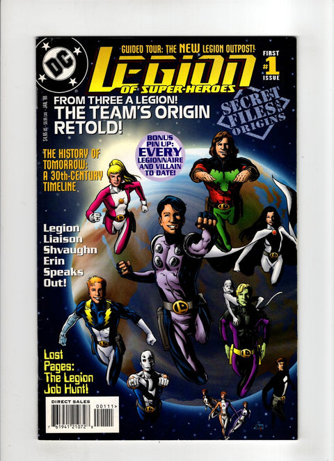 Legion of Super-Heroes Secret Files and Origins #1 (1997)     Buy & Sell Comics Online Comic Shop Toronto Canada