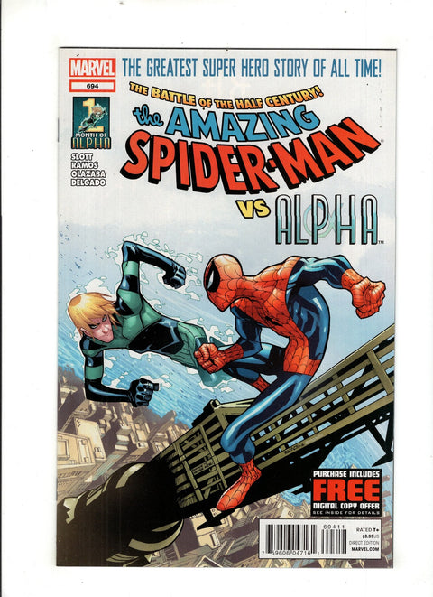 The Amazing Spider-Man, Vol. 2 #694 (2012) Humberto Ramos   Humberto Ramos  Buy & Sell Comics Online Comic Shop Toronto Canada