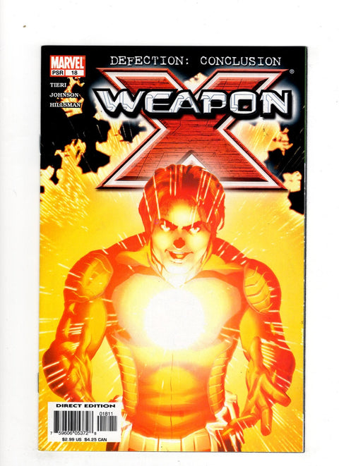 Weapon X, Vol. 2 #18 (2004)      Buy & Sell Comics Online Comic Shop Toronto Canada