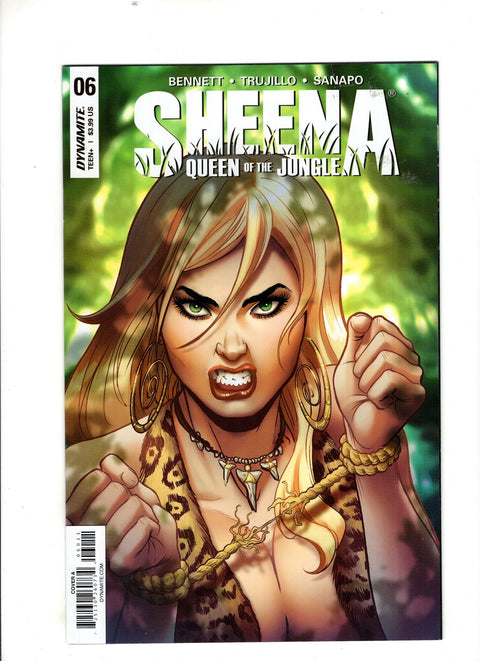 Sheena (Dynamite Entertainment) #6 (Cvr A) (2018) Maria Sanapo  A Maria Sanapo  Buy & Sell Comics Online Comic Shop Toronto Canada