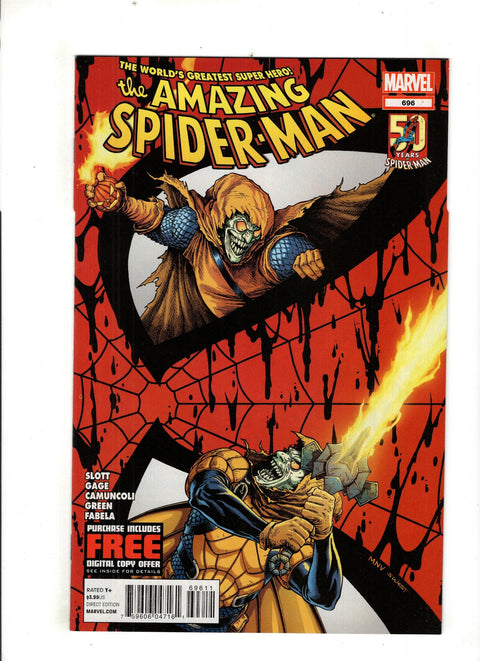 The Amazing Spider-Man, Vol. 2 #696 (Cvr A) (2012) Steve McNiven  A Steve McNiven  Buy & Sell Comics Online Comic Shop Toronto Canada