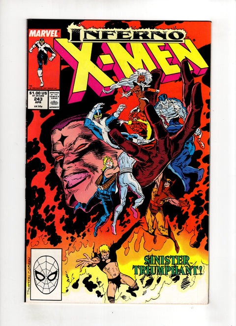 Uncanny X-Men, Vol. 1 #243 (1989)     Buy & Sell Comics Online Comic Shop Toronto Canada