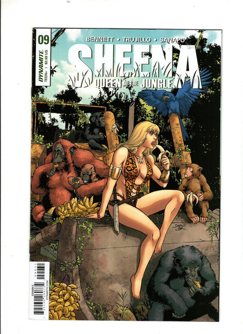 Sheena (Dynamite Entertainment) #9 (Cvr C) (2018) Daniel HDR  C Daniel HDR  Buy & Sell Comics Online Comic Shop Toronto Canada