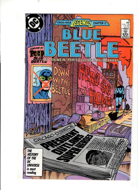 Blue Beetle, Vol. 7 #9 (1986)      Buy & Sell Comics Online Comic Shop Toronto Canada