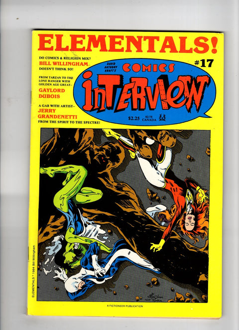 David Anthony Kraft's Comics Interview #17 (1984)      Buy & Sell Comics Online Comic Shop Toronto Canada
