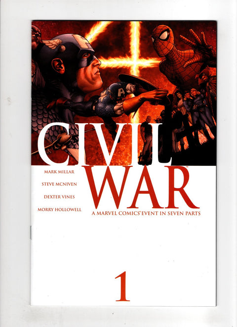 Civil War, Vol. 1 #1 (Cvr A) (2006) Steve McNiven  A Steve McNiven  Buy & Sell Comics Online Comic Shop Toronto Canada