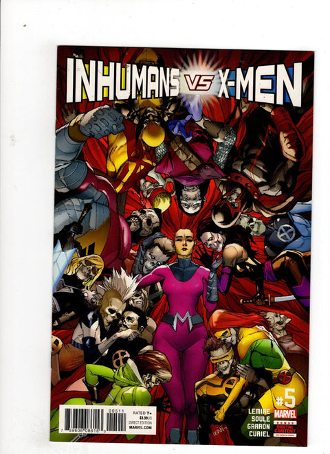 Inhumans vs. X-Men #5 (Cvr A) (2017) Leinil Francis Yu  A Leinil Francis Yu  Buy & Sell Comics Online Comic Shop Toronto Canada