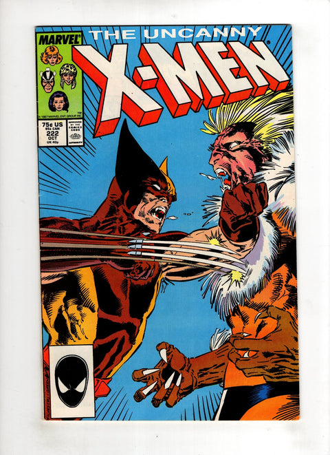Uncanny X-Men, Vol. 1 #222 (1987)     Buy & Sell Comics Online Comic Shop Toronto Canada