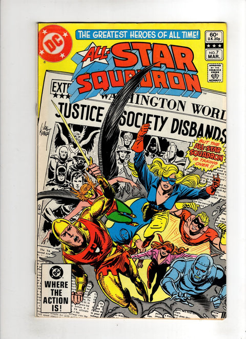 All-Star Squadron #7 (1981)     Buy & Sell Comics Online Comic Shop Toronto Canada
