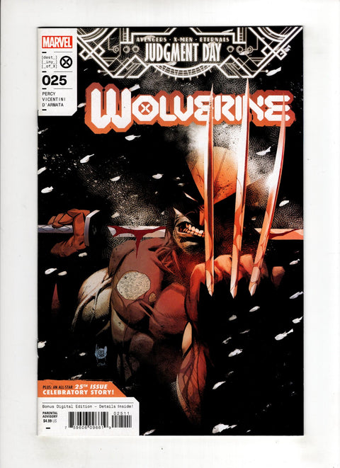 Wolverine, Vol. 7 #25 (Cvr A) (2022) Adam Kubert A Adam Kubert  Buy & Sell Comics Online Comic Shop Toronto Canada
