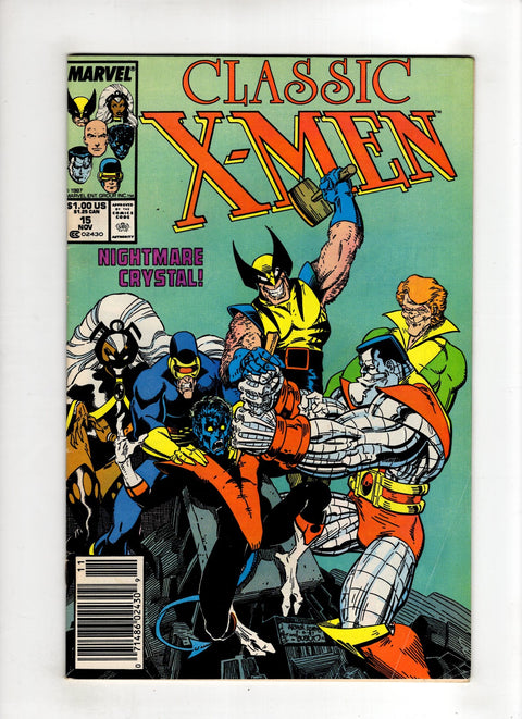 X-Men Classic #15 (1987) Newsstand Edition  Newsstand Edition  Buy & Sell Comics Online Comic Shop Toronto Canada