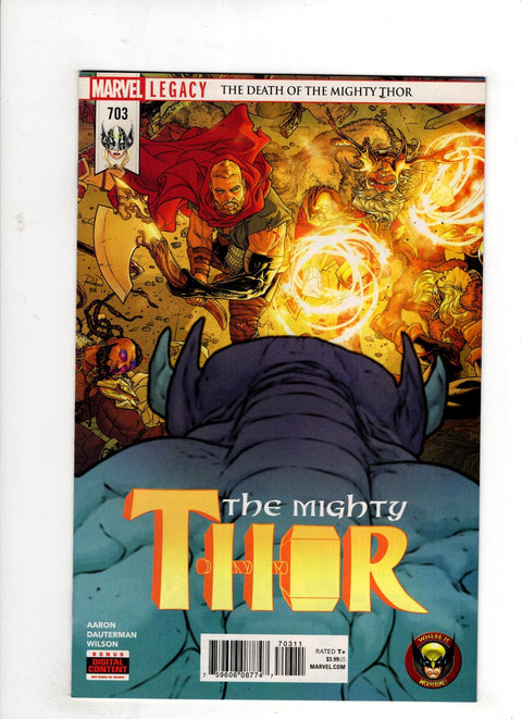 The Mighty Thor, Vol. 2 #703 (Cvr A) (2018) Russell Dauterman  A Russell Dauterman  Buy & Sell Comics Online Comic Shop Toronto Canada
