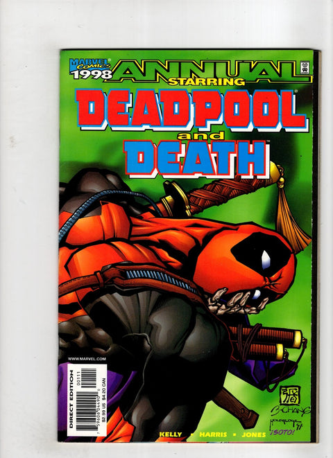 Deadpool, Vol. 2 Annual #1 (1998) And Death   And Death  Buy & Sell Comics Online Comic Shop Toronto Canada