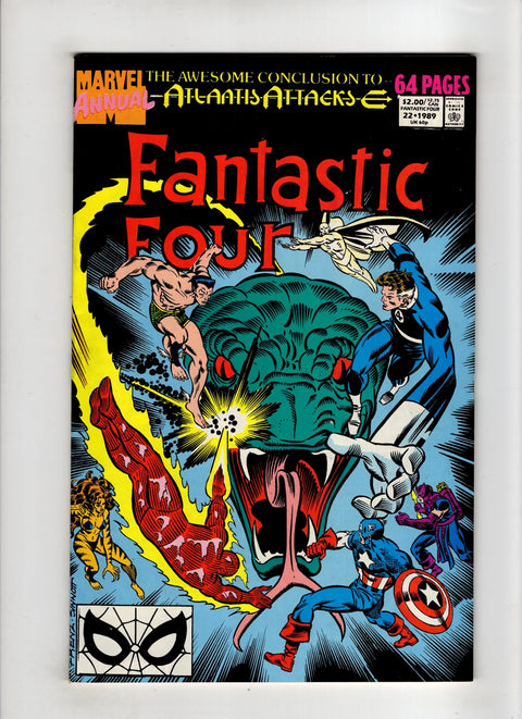Fantastic Four, Vol. 1 Annual #22 (1989)     Buy & Sell Comics Online Comic Shop Toronto Canada