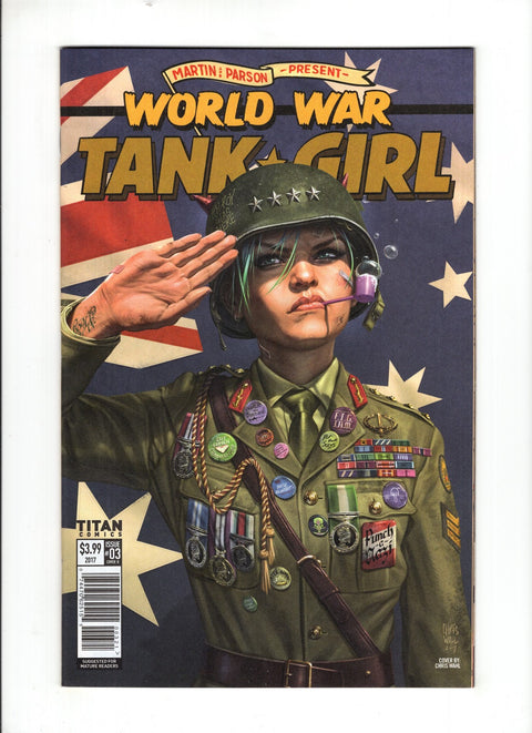 Tank Girl: World War Tank Girl #3 (Cvr B) (2017) Chris Wahl  B Chris Wahl  Buy & Sell Comics Online Comic Shop Toronto Canada