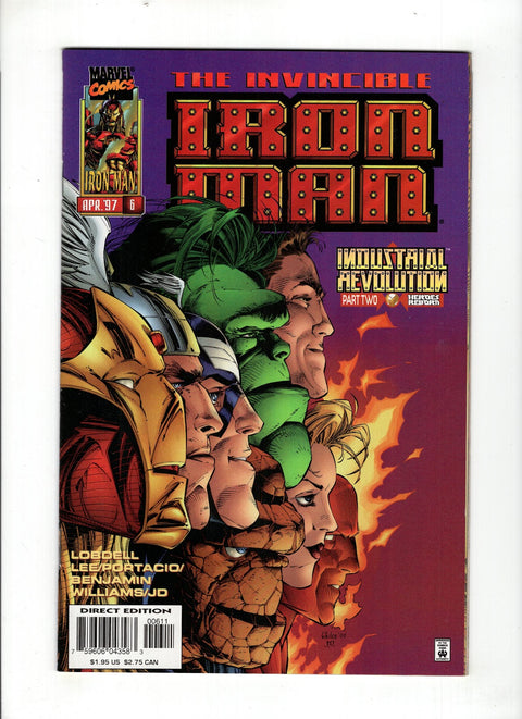 Iron Man, Vol. 2 #6 (1997)      Buy & Sell Comics Online Comic Shop Toronto Canada