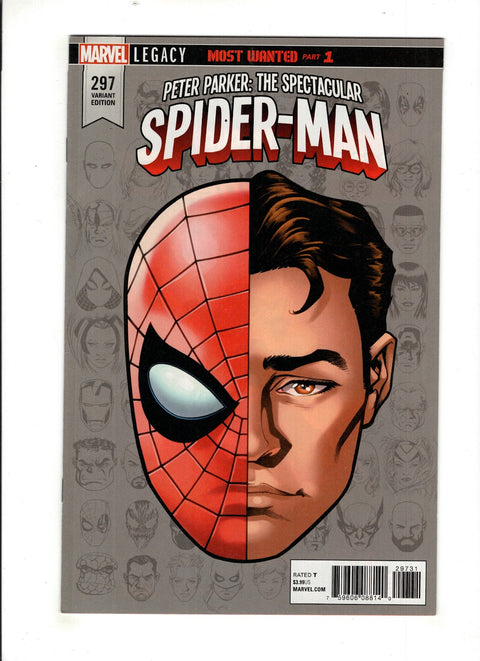 Peter Parker: The Spectacular Spider-Man #297 (Cvr C) (2017) Mike McKone Marvel Legacy Headshot Incentive  C Mike McKone Marvel Legacy Headshot Incentive  Buy & Sell Comics Online Comic Shop Toronto Canada