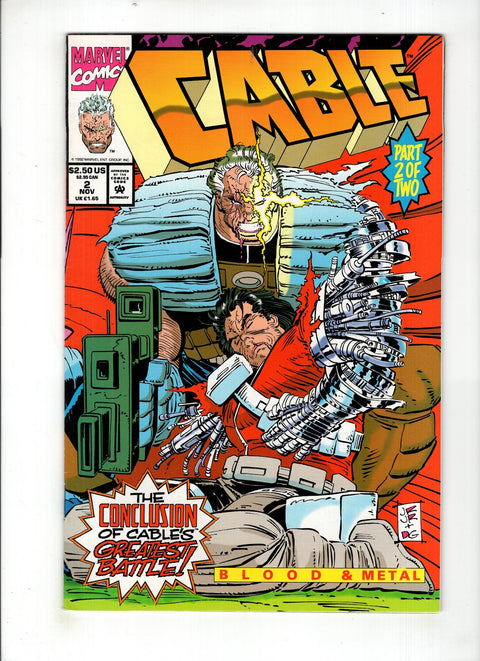 Cable: Blood & Metal #2 (Cvr A) (1992)   A   Buy & Sell Comics Online Comic Shop Toronto Canada