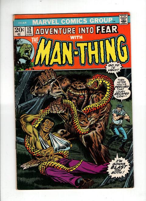 Fear #12 (1973)      Buy & Sell Comics Online Comic Shop Toronto Canada