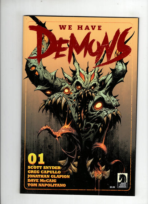 We Have Demons #1 (Cvr C) (2022) Greg Capullo Foil Variant  C Greg Capullo Foil Variant  Buy & Sell Comics Online Comic Shop Toronto Canada