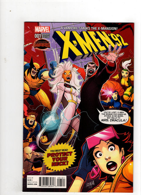 X-Men '92, Vol. 1 #1 (Cvr B) (2015) David Nakayama (1:25)  B David Nakayama (1:25)  Buy & Sell Comics Online Comic Shop Toronto Canada