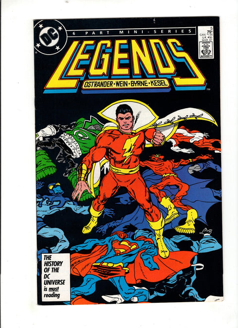 Legends #5 (1986)      Buy & Sell Comics Online Comic Shop Toronto Canada