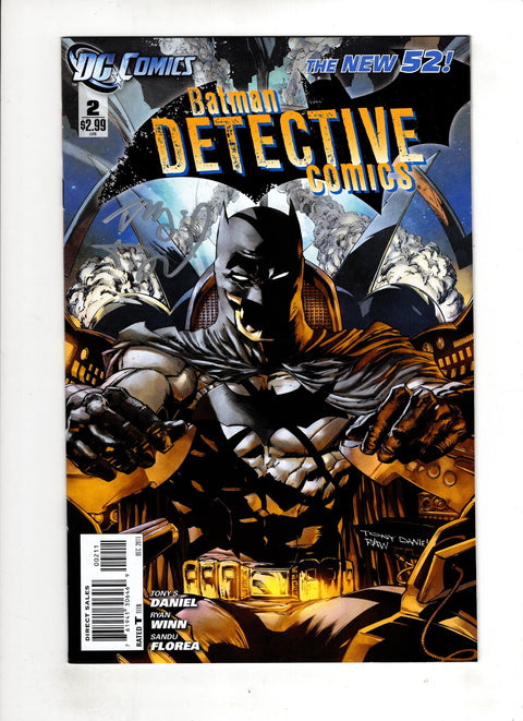 Detective Comics, Vol. 2 #2 (Cvr A) (2011) Signed A Signed  Buy & Sell Comics Online Comic Shop Toronto Canada