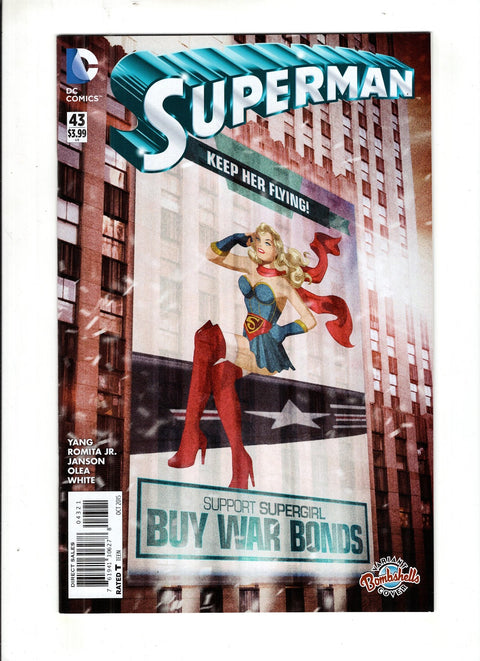 Superman, Vol. 3 #43 (Cvr B) (2015) Bombshells Cover  B Bombshells Cover  Buy & Sell Comics Online Comic Shop Toronto Canada