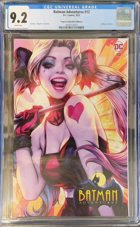 Batman Adventures, Vol. 1 #12 (CGC 9.2) (2022)  X FanExpo Stanley 'Artgerm' Lau Trade Dress Variant  Buy & Sell Comics Online Comic Shop Toronto Canada
