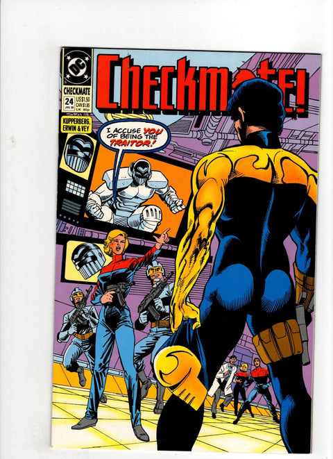 Checkmate, Vol. 1 #24 (1990)      Buy & Sell Comics Online Comic Shop Toronto Canada